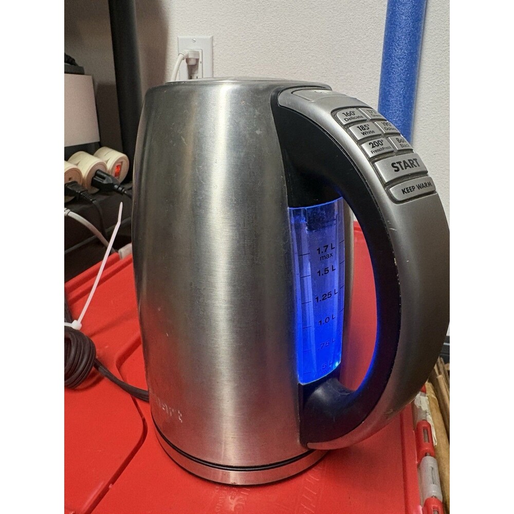 Cuisinart CPK-17(DL) Programmable Kettle 1.7L Stainless Steel Electric Hot Water - Picture 2 of 12